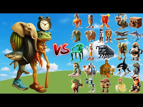 TRIPA TROPA TRALALA vs All Italian Brainrot Bosses | Minecraft Mob Battle