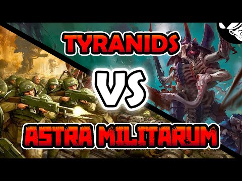 Astra Militarum VS Tyranids! | 10th Edition Battle Report | Warhammer 40,000