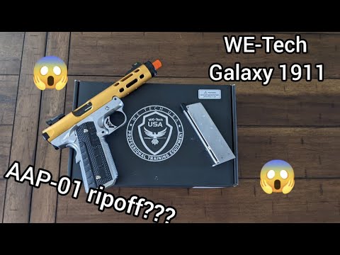 WE-Tech Galaxy 1911 GBBP Review