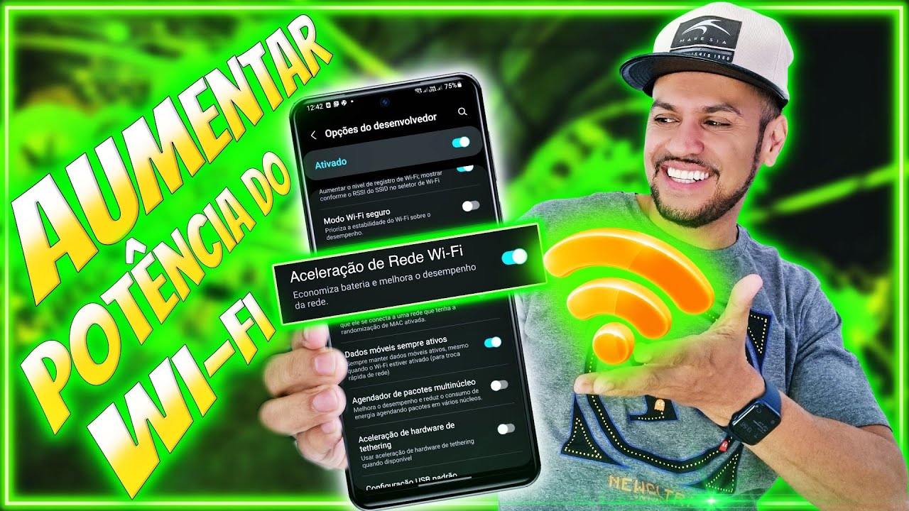 Como Aumentar a POTÊNCIA DO SINAL WI-FI no Celular