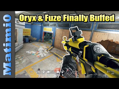 Oryx & Fuze Finally Buffed  - Rainbow Six Siege