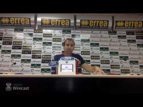 Arrasate este viernes en rueda de prensa./CDN