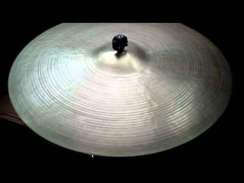 22 Senescent Ride, 2324g - Handcrafted cymbals by Craig Lauritsen