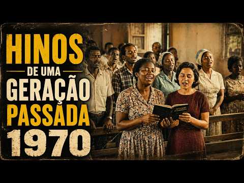QUANDO O LOUVOR ERA SIMPLES, MAS DE CORAÇÃO – 1970 | Hinos Antigos Inspirados no Passado