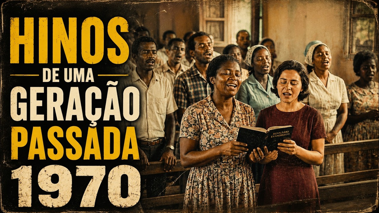 QUANDO O LOUVOR ERA SIMPLES, MAS DE CORAÇÃO – 1970 | Hinos Antigos Inspirados no Passado