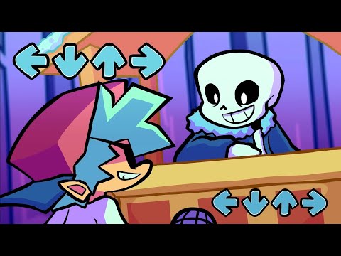 LazyBones But it's a full version made of loops FNF X Undertale!!