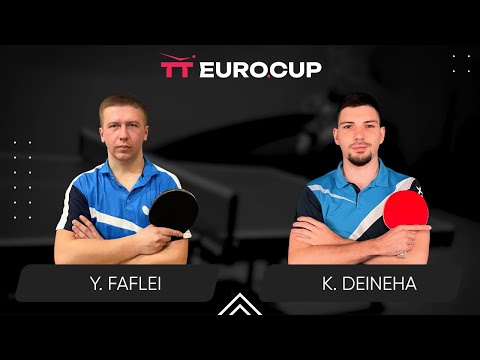 12:50 Yevhenii Faflei - Kyrylo Deineha 15.09.2024 TT Euro.Cup Ukraine Professional. TABLE 3