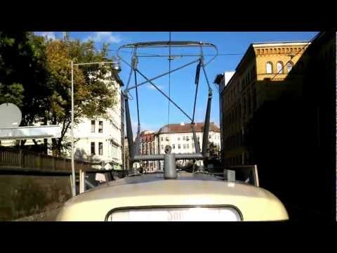 Tatra T4D Magdeburg - Dachaufnahme Strohmabnehmer 1/2