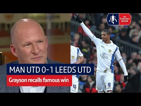 Simon Grayson recalls Leeds' famous Cup win against Man Utd in 2010