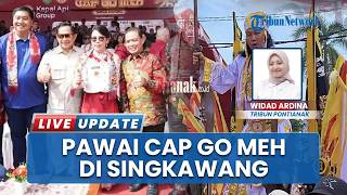 Momen Keseruan Pawai Tatung Cap Go Meh Singkawang, Turut Hadir Menko AHY dan Mendagri Tito Karnavian