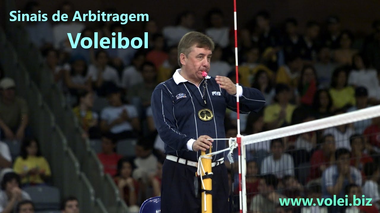 Sinais e gestos da arbitragem no Voleibol