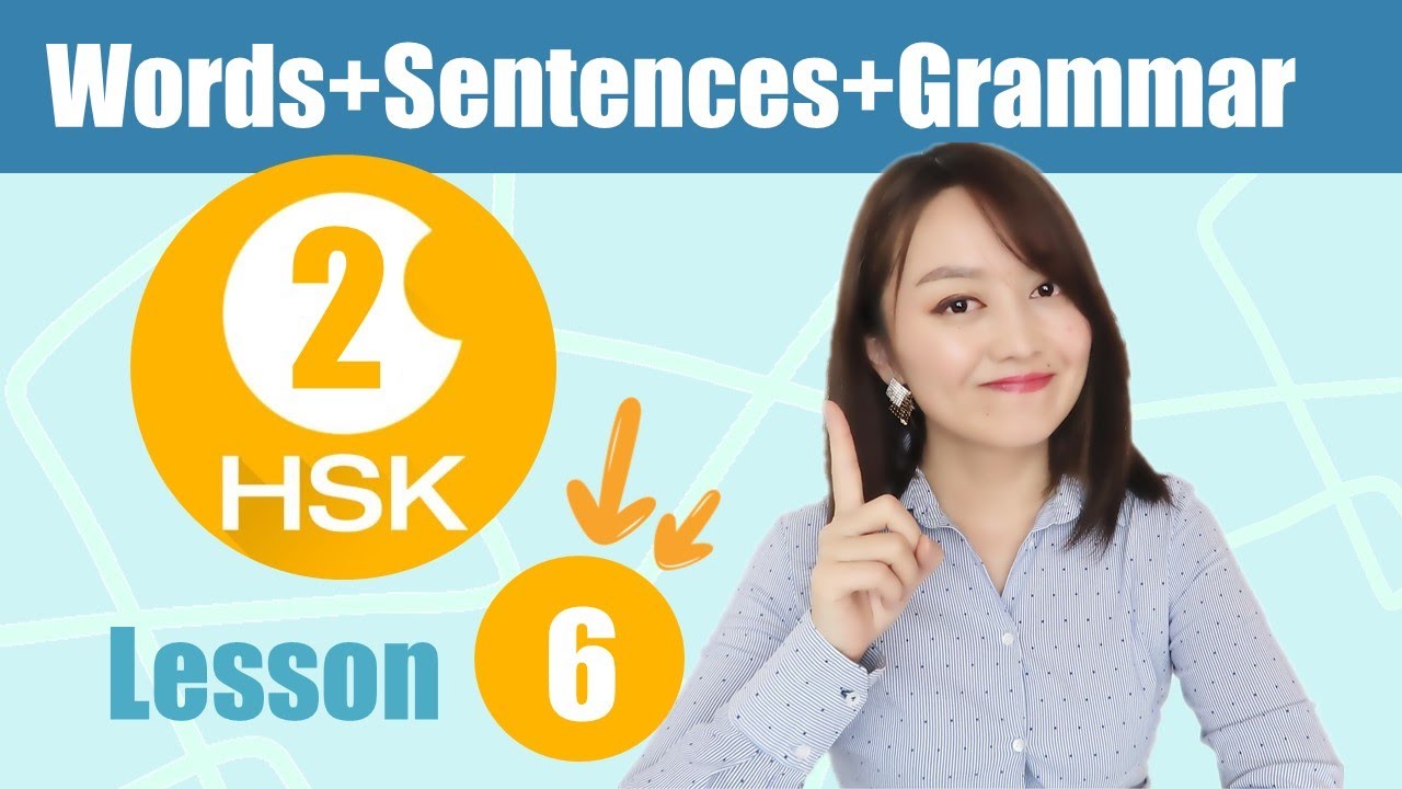 6️⃣Day6 Chinese HSK2 Vocabulary course l Learn Chinese with Yimin