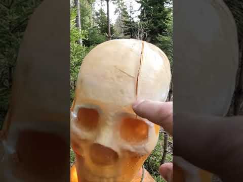 Axe and Sword vs Human Skull. Which Makes Most Damage?