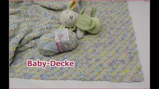 Baby-Decke Corner 2 Corner aus Baby Milk von Pro Lana