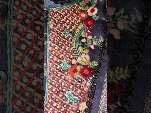 linen suit#embroidery #fashion #style#elegant