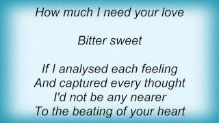 Lisa Stansfield - Bitter Sweet Lyrics