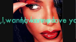 Aaliyah ~ All I Need Extended Version ~ Lyrics On Screen (Rare)