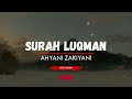 Surah Luqman Ahyani Zakiyani