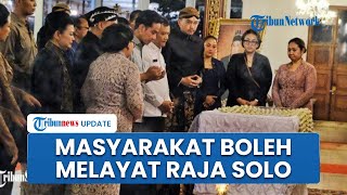 Masyarakat Umum Diperbolehkan Melayat PB XIII, Jenazah Disemayamkan di Masjid Pujosono Keraton Solo
