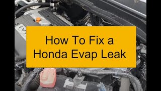 How To Fix a Honda Evap Leak (What is the Honda Evap System?)