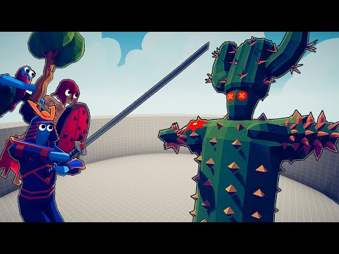 CACTUS GIANT vs EVERY GIANT | DAMAGE INDICATOR | HP - Totally Accurate Battle Simulator | TABS