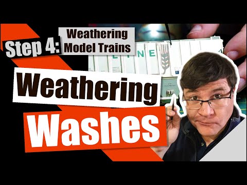 Weathering Model Trains - Weathering Washes (Step 4)