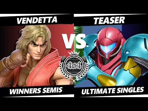 4o4 Smash Night 83 - Vendetta (Ken) vs Teaser (Samus) - Winners Semi-Final