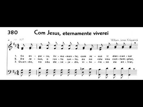 Hinário 5 CCB - Hino 380 - Com Jesus, eternamente viverei - Strings - Teclado Yamaha PSR S670