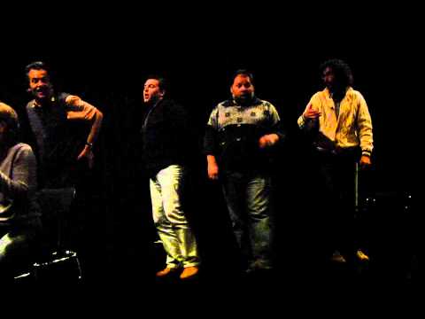 Freiberger Bühnazinnober bei Probe mit Gesang