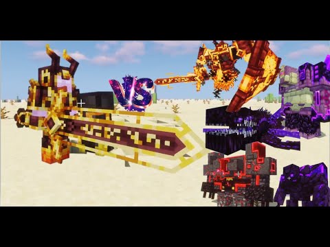 OP HEROBRINE (Enchanted) VS Ender Cataclysm BOSSES | Minecraft Java |
