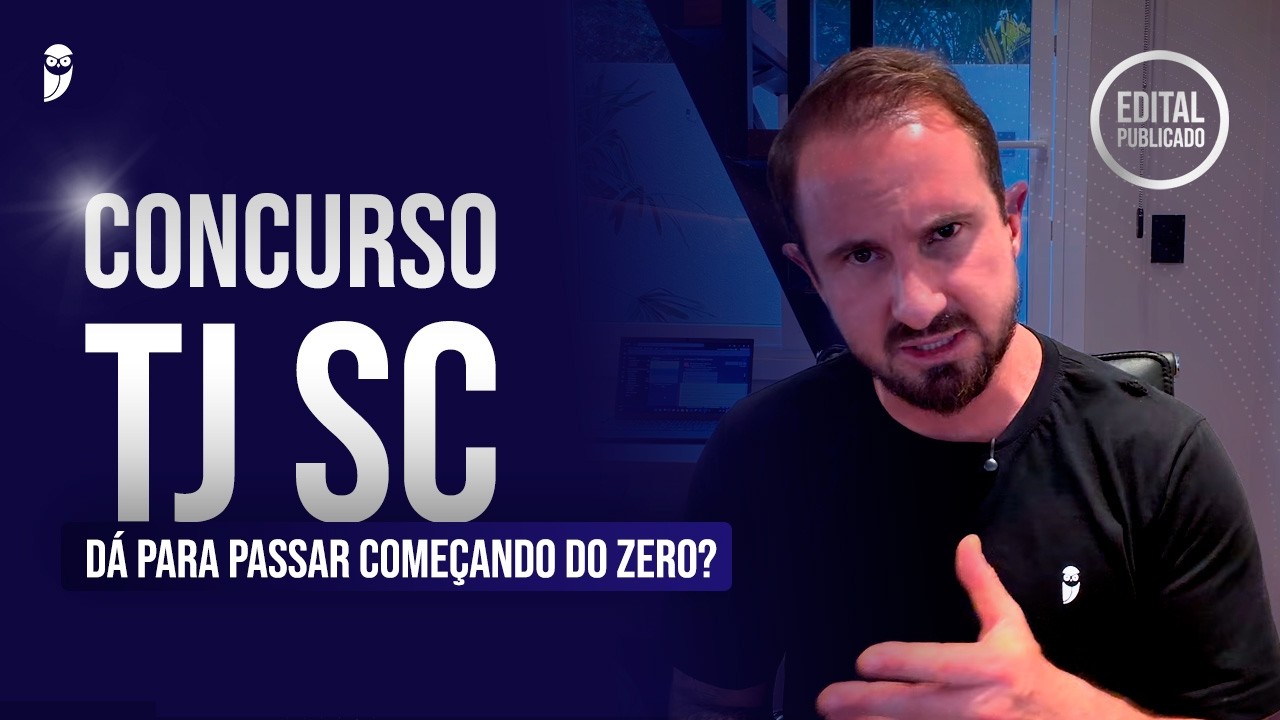 TJ SC: Dá para passar começando agora?