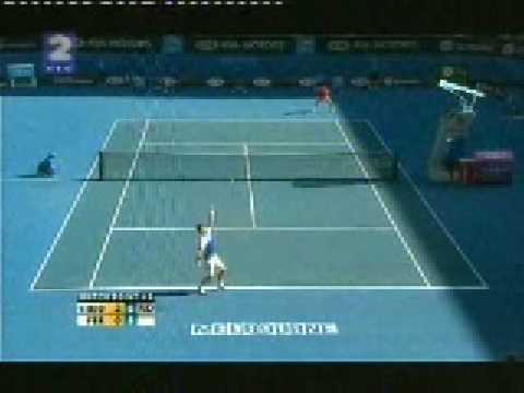 Novak Djokovic vs  David Ferrer Australian Open 2008