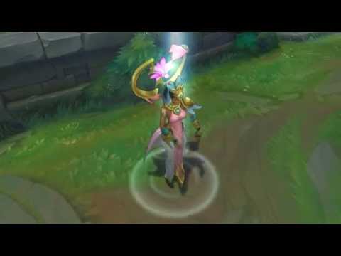 League of Legends - Order of the Lotus Karma (Recall Animation)