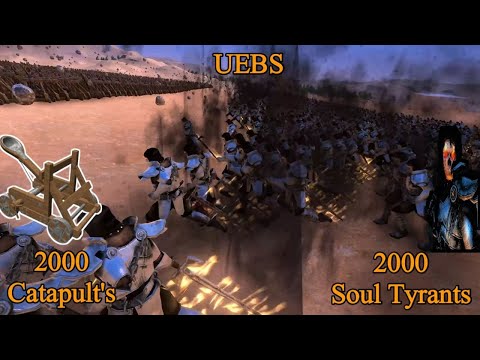 2000 Soul Tyrant vs 2000 Catapults | Ultimate Epic Battle Simulator |