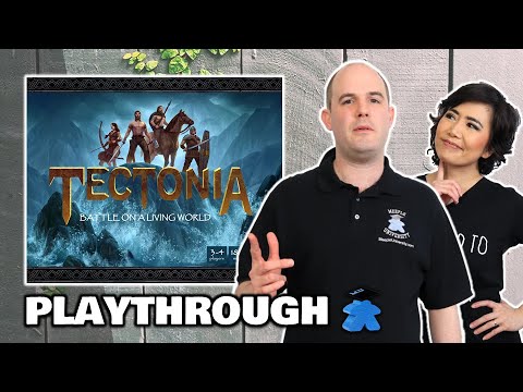 Tectonia Board Game - One Round Playthrough