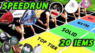 I SPEEDRUN/RANK 20 NEW IEMS! (+7HZ DIABLO & DIVINE REVIEW)