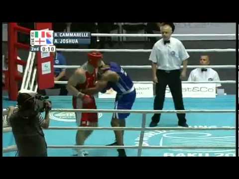 Super Heavy (+91kg) QF - Cammarelle Roberto (ITA) VS Joshua Anthony (ENG) -2011 AIBA World Champs