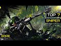 Top 7 sniper game for android & ios 2022 | high graphics | under 800 mb | #gaming
