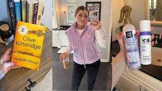 VLOG 😅 Target & Walmart Try On, Book Chat, K18 Dupe, Easy winter makeup routine