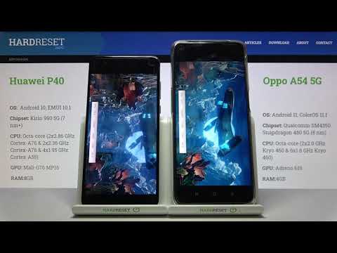 Huawei P40 vs Oppo A54 5G - Wild Life 3DMark Benchmark Comparison