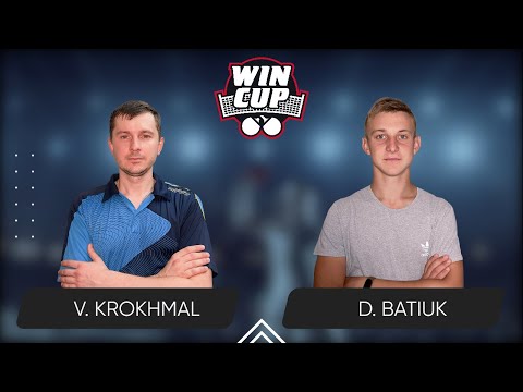 15:00 Vitalii Krokhmal - Dmytro Batiuk West 3 WIN CUP 25.01.2024 | TABLE TENNIS WINCUP