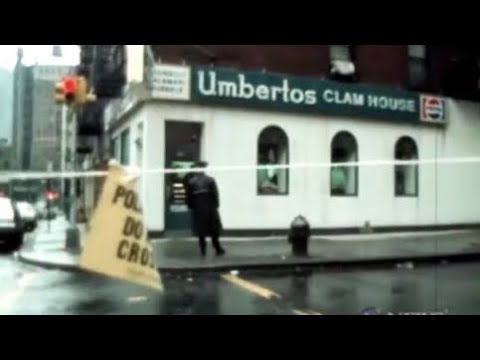 “Crazy Joe” Gallo Hit In Little Italy: Funeral - Raw Footage (1972)