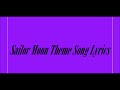 Sailor Moon Theme Song Lyrics