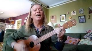 John Prine's "Flashback Blues" on baritone ukulele