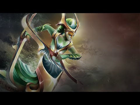 Naga Siren Safe Lane Gameplay - Patch 7.26a (Dota 2 Gameplay)