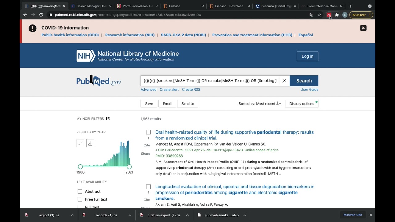 Como usar o Mendeley para operacionalizar a fase 1 da seleção de estudos em revisão sistemática?