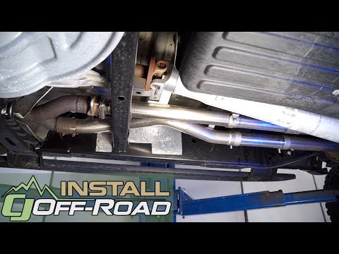 F-150 Raptor Corsa X-Pipe Resonator Delete 2-3/4" 2017-2019 Installation