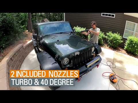 1500 PSI Electric Pressure Washer - Worx (1.2 GPM)