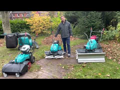 REMARC Kehrmaschinen Vorstellung / Von klein bis groß und immer einfach zu handhaben / Sweeper