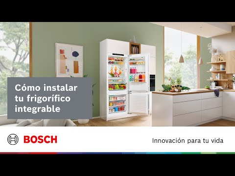 Cómo instalar un frigorífico integrable de Bosch